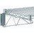 Nexel Chrome, Fixed Single Shelf Wall Mount Bracket, 24"D