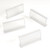 Nexel ABM3C-25 Clear Label Holder 3"W x 1-1/4"H With Paper Insert (25 Pc)