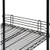 Nexel Black Epoxy Wire Ledge, 14"W x 4"H