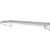 Nexel Chrome Adjustable Wall Mount Additional Wire Shelf Level, Starter, 48"W x 18"D