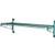 Nexel Poly-Green Adjustable Wall Mount Wire Shelving, 1 Shelf, Starter, 48"Wx18"Dx14"H