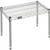 Nexelate Silver Epoxy Wire Dunnage Rack - 24"W x 14"D x 14"H