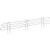 Nexel Stainless Steel Wire Ledge, 30"W x 4"H