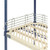 Nexel, Nexelite, Shelf Ledge, 21"W x 4"H