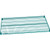 Nexel S2148G Poly-Green Epoxy Wire Shelf 48"W x 21"D