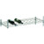 Nexel WS1436C Chrome Wine Shelf 36"W x 14"D