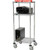 Nexel 3-Shelf Mobile Wire Printer Stand, 24"W x 18"D x 59"H, Chrome