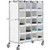 Nexel Stock Picking Truck, Single Sided, 20 Cells, 48"L x 24"W x 69"H, White