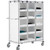 Nexel Stock Picking Truck, Single Sided, 15 Cells, 48"L x 24"W x 69"H, White