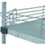 Nexel SL30C Chrome Ledge 30"L X 4"H for Solid Shelves