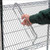 Nexel Chrome Slant Shelf Divider, 24"W x 4"H