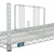 Nexel, Nexelate Silver Epoxy Wire Divider, 14"D x 8"H
