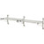 Nexel Poly-Green Adjustable Wall Mount Wire Shelving, 1 Shelf, Add On, 24"Wx18"Dx14"H