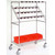 Nexel Chrome Catheter Procedure Cart, 5" Swivel Casters, 24"L x 60"W x 68"H