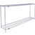 Nexel 2 Shelf, Chrome ESD Wire Shelving Unit, Starter, 72"W x 18"D x 34"H
