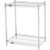 Nexel 2 Shelf, Chrome ESD Wire Shelving Unit, Starter, 30"W x 18"D x 34"H