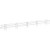 Nexel Stainless Steel Wire Ledge, 54"W x 4"H