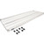 Nexel S2172C Chrome Wire Shelf 72"W x 21"D