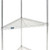 Nexel ST24C Chrome Triangle Wire Shelf 24"