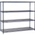 Nexel Nexelon, 5 Tier, Wire Shelving Starter Unit, 54"W x 24"D x 63"H