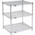 Nexel ESD, 3 Tier, Wire Shelving Starter Unit, 24"W x 14"D x 34"H