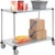 Nexel Adjustable Shelf Cart w/2 Shelves, 800 Ib. Capacity, 48"L x 24"W x 40"H