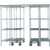 Nexel Space-Trac 4 Unit Storage Shelving, Poly-Z-Brite, 36"W x 24"D x 86"H - 12 ft