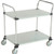 Nexel Galvanized Steel Utility Cart w/2 Shelves, 800 lb. Capacity, 36"L x 24"W x 38"H