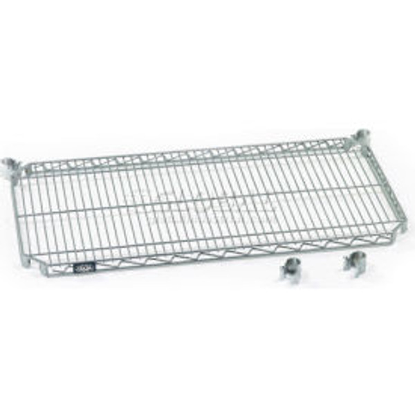 Nexel S1872AZ Poly-Z-Brite Quick Adjust Wire Shelf 72"W x 18"D