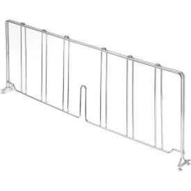 Nexel Chrome Divider, 21"D x 8"H