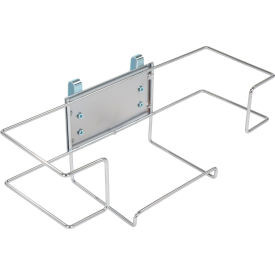 Nexel Single Glove Box Holder, 11-5/8"L x 3-15/16"W x 4-1/8"H, Chrome