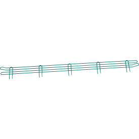Nexel Poly-Green Wire Ledge, 60"W x 4"H