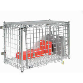 Nexel Chrome Wall Mount Security Enclosure - 36"W x 24"D x 21"H