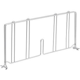 Nexel Stainless Steel Divider, 21"D x 8"H