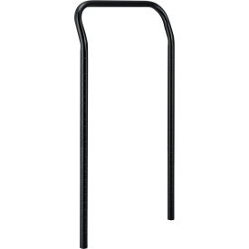 Nexel Black Epoxy, Utility Cart Handle, 18"D
