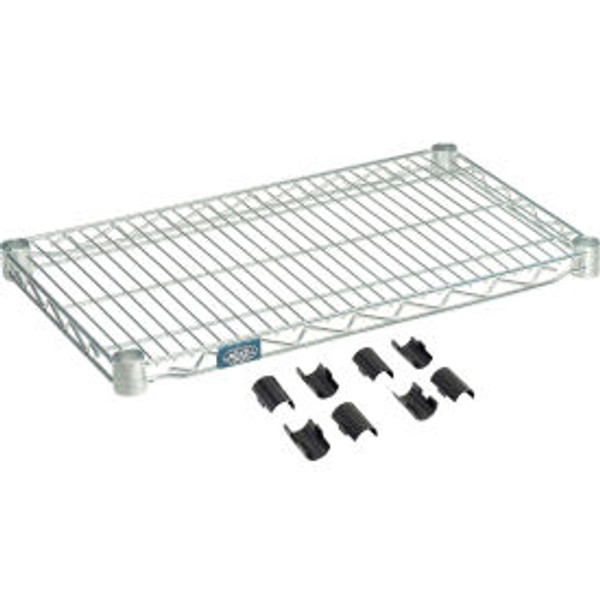 Nexel S1430Z Poly-Z-Brite Wire Shelf 30"W x 14"D