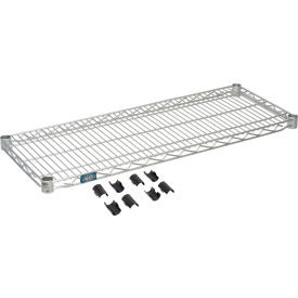 Nexel S1436EP Nexelate Wire Shelf 36"W x 14"D