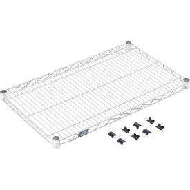 Nexel S1830S Stainless Steel Wire Shelf 30"W x 18"D