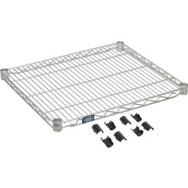 Nexel S2124EP Nexelate Wire Shelf 24"W x 21"D