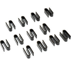 Nexel Black Epoxy S-Hooks (Pkg of 8)