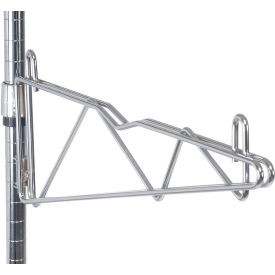 Nexel Chrome, Adjustable Single Shelf Post Bracket, 18"D