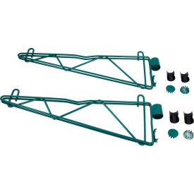 Nexel Poly-Green, Adjustable Single Shelf Post Bracket, 18"D