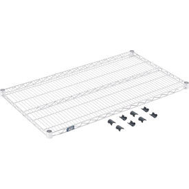 Nexel S2442S Stainless Steel Wire Shelf 42"W x 24"D