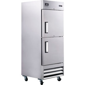 Nexel Reach In Split Door Freezer, 2 Solid Doors, 23 Cu. Ft.