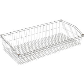 Nexel Wire Shelf Basket 36"W x 18"D