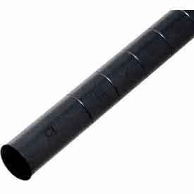 Nexel Black Epoxy Post 6"H - 4 Pack