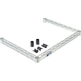 Nexel Poly-Z-Brite Three-Sided Wire Frame 60"W x 24"D