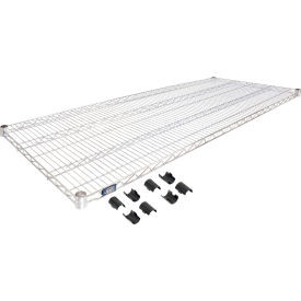 Nexel S2460C Chrome Wire Shelf 60"W x 24"D