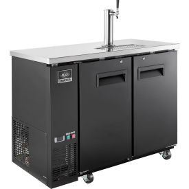 Nexel Beer Dispenser Cooler w/ Single Tap Dispenser, 11.8 Cu. Ft., Black
