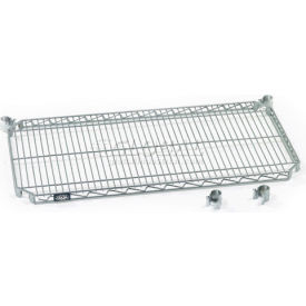 Nexel S1848AZ Poly-Z-Brite Quick Adjust Wire Shelf 48"W x 18"D